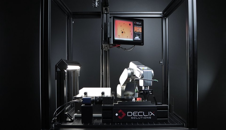 Cellule Declix : robot MECADEMIC et PART X